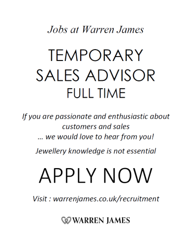 Temporary Sales Advisor